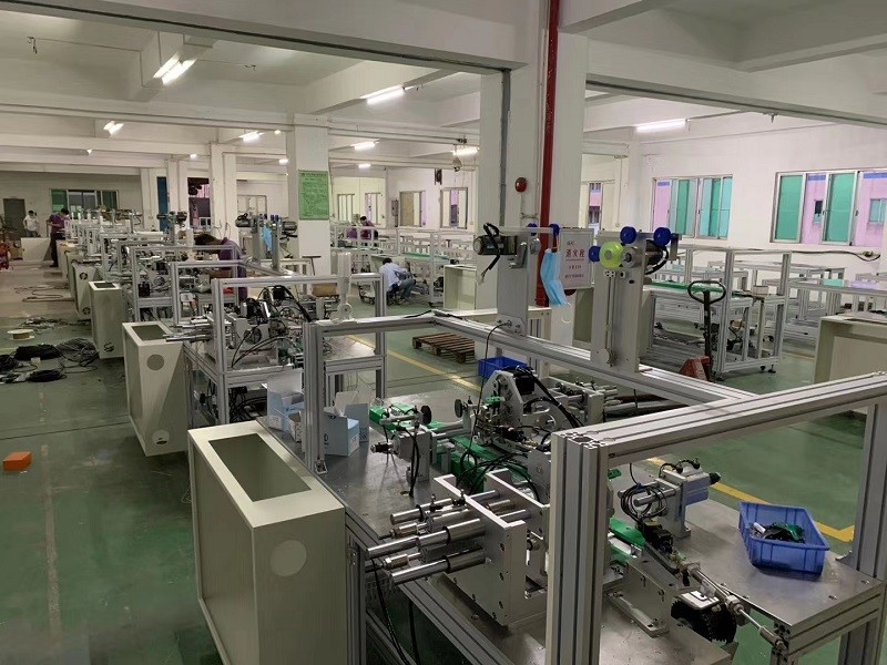 High Efficiency Face Mask Maker Machine / Pollution Mask Making Machine