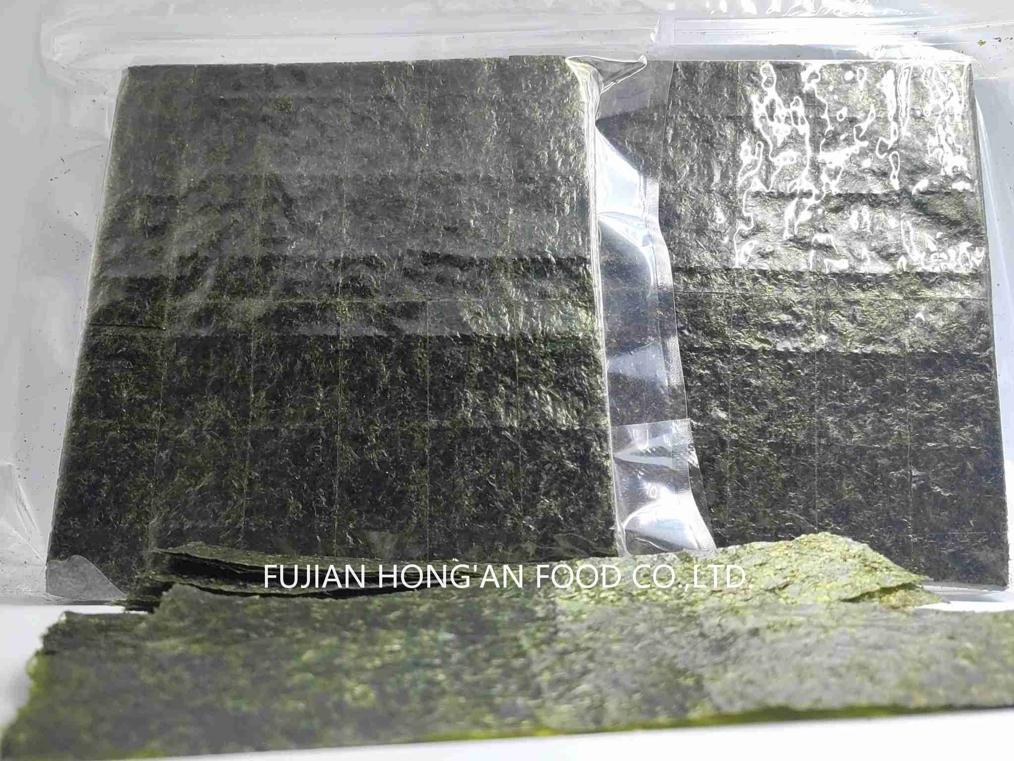 Japanese Korean Roasted Seaweed Sea Vegetable Sushi Yaki Nori 10PCS Full Sheets Half Sheets