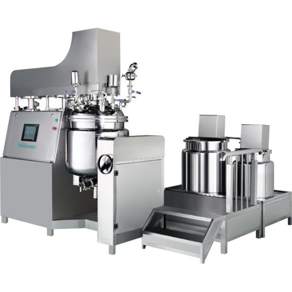 Customized High Safety Level Cosmetic Emulsifier Mixer With 0-63 Rpm Speed
