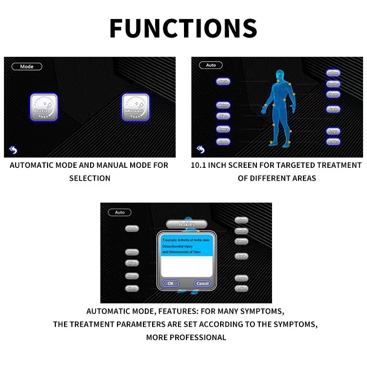 Body Pain Extracorporeal Shockwave Therapy Machine For ED Erectile Dysfunction