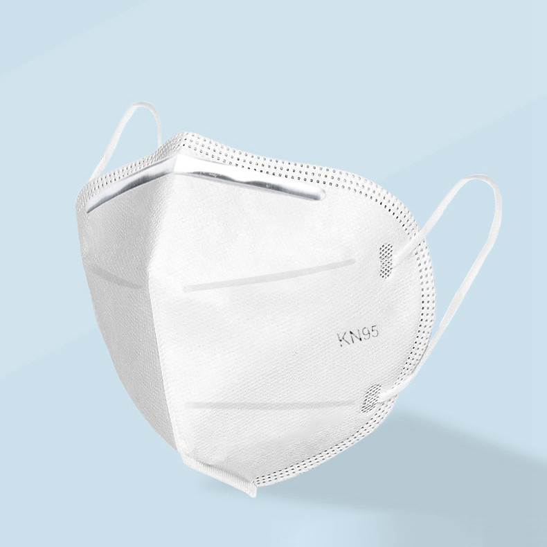 KN95 Face Mask Respirator Mask 5 Layer Dustproof Non-Woven Fabrics Folding Respirators