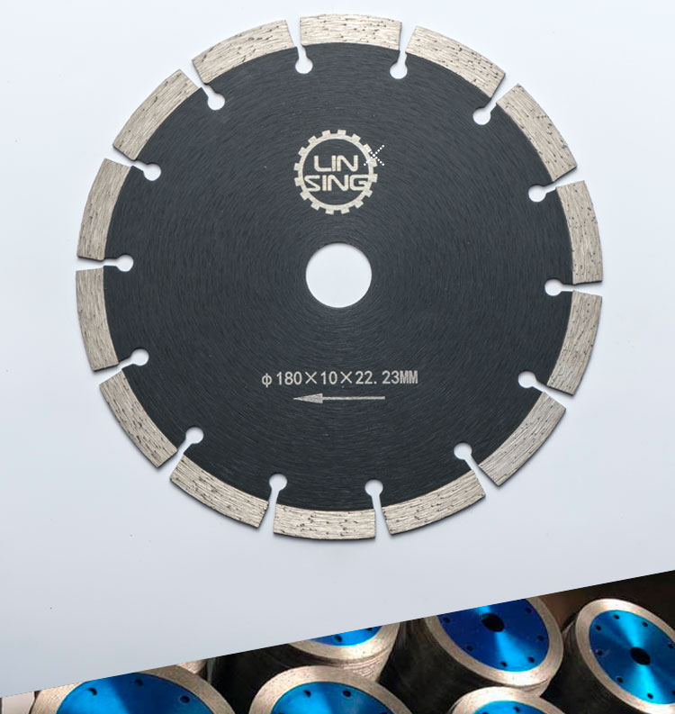 4.5" Segmented Diamond Blades for Dry Cut Ceramic Tile Cutting Disc Diamond Tools