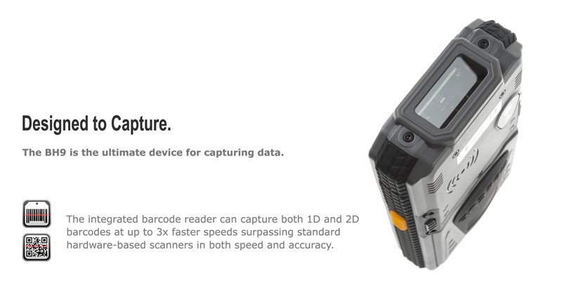 BATL BH9 android handheld terminal, long range handheld rfid reader, biometric fingerprint scanner