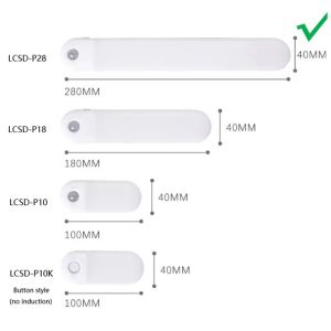 Rechargeable Motion Sensor Light With Adjustable Color Temperature Cabinet Light