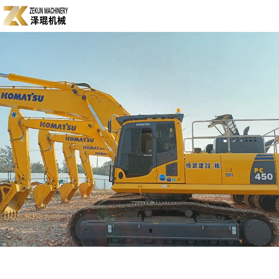 2018 Used 45Ton Komatsu PC450-8 Crawler Excavator Japan Mining Equipment