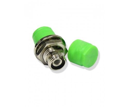 Single Mode FC APC Fiber Optic Solid Square Type Adapter For FTTX Distribution