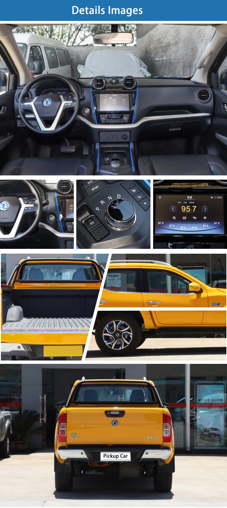Versatile EV Electric Pickup Trucks Sustainable And Eco-Friendly