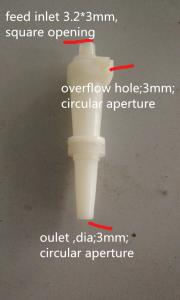 Buy cheap Industry Starch Machinery Spare Parts White Rubber Cyclone 10mm Or 15mm product