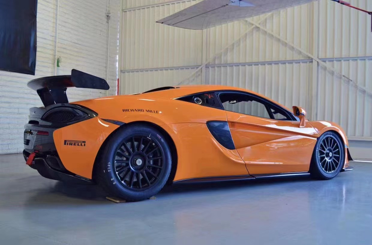 For McLaren 540C 570S Body Kit 540C 570S Upgraded GT4 Style Front Bumper Spoiler Side Skirt 540C 570S Body Kit