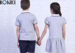 Casual Customized Middle School Uniforms Polo Shirt And Dress