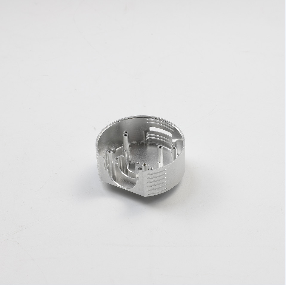 CNC Custom Milling Parts Hardness Metal Hardware Parts Silver ISO9001