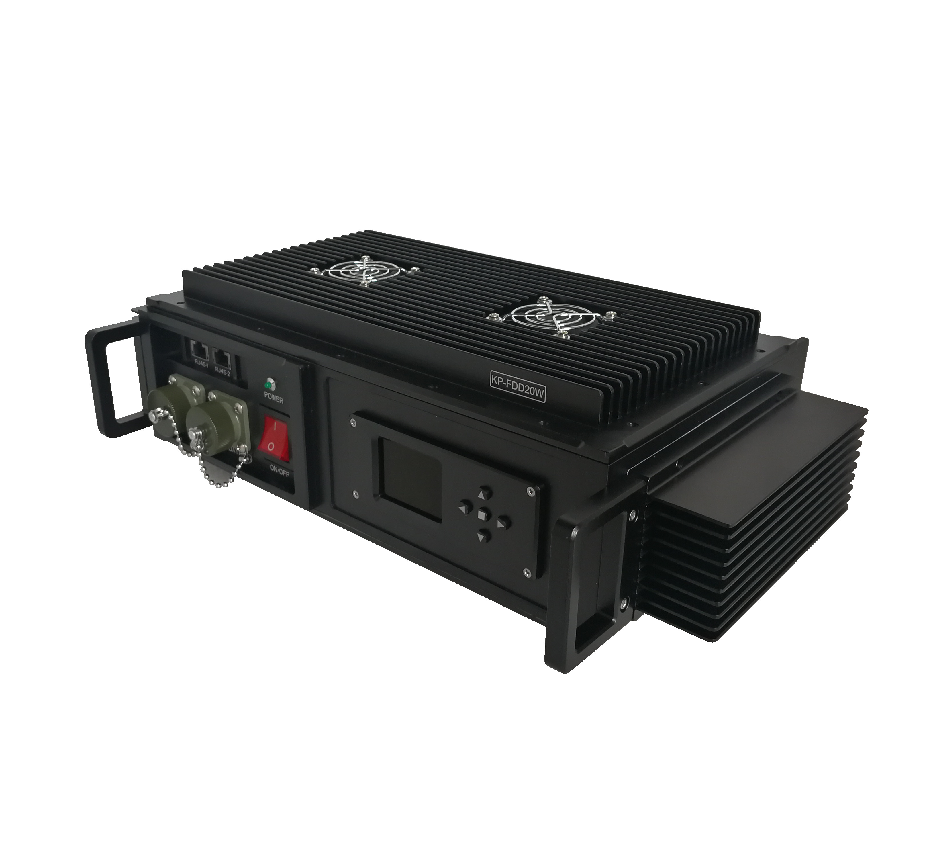COFDM Ethernet Radio 20km NLOS IP Transceiver for Vehicle / Vessel Application