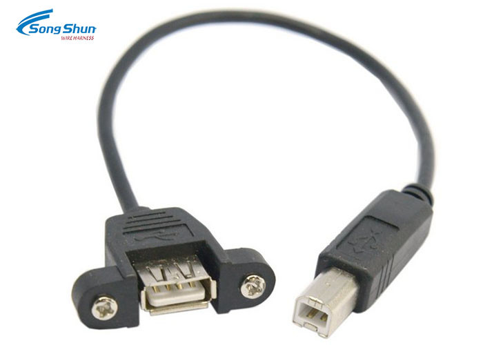 10 N Min Withdraw USB 2.0 Extension Cable Customized Conductor Size IPC/WHMA-A-620