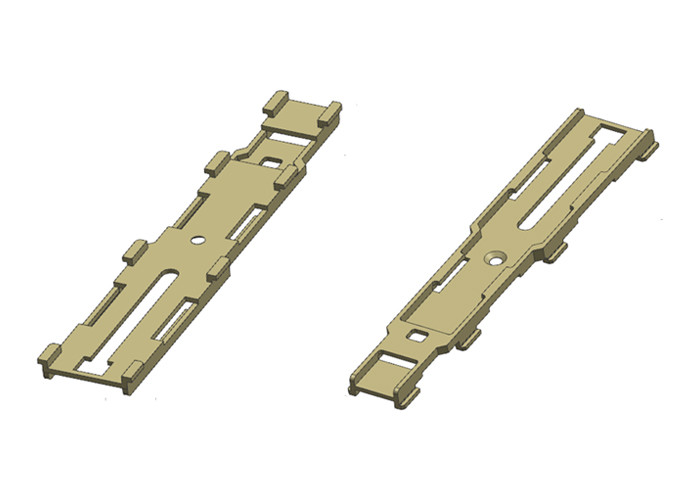 1 Cavity Injection Mold Tooling Natural White Plastic Guide Latch LKM738H