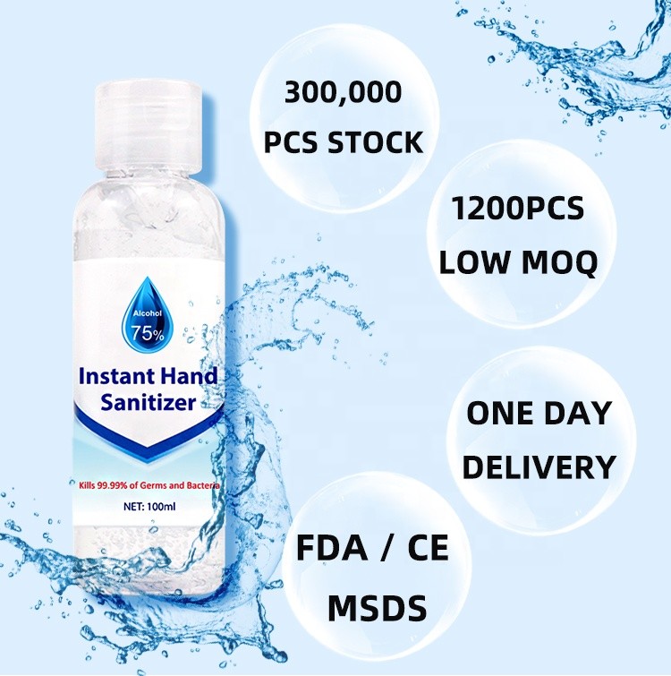 Fda Gel Compact Hand Sanitizer Alcohol Gel Packets Bulk Antibacterial