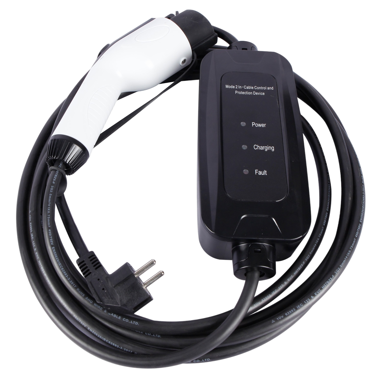 220V Type1 Mennekes EV Charger Electric Charging Stations 16A 32A