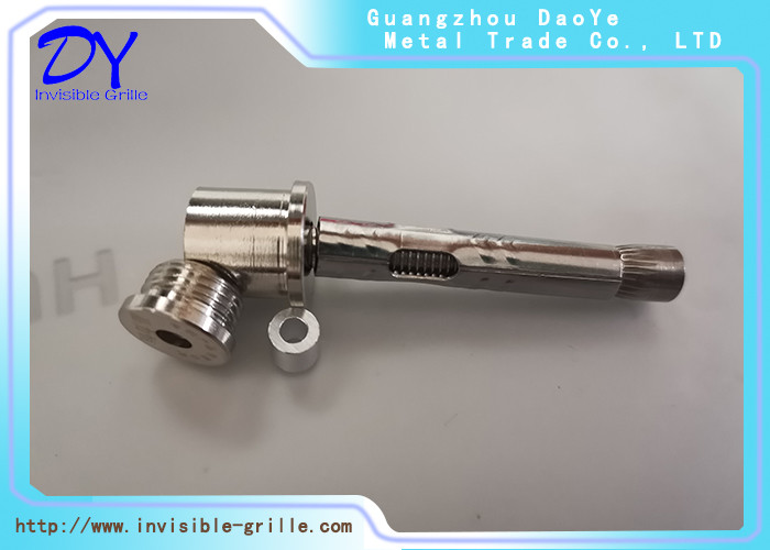 Modern Society Design Balcony Invisible Grille With Punching Service Load Capacity 100kg