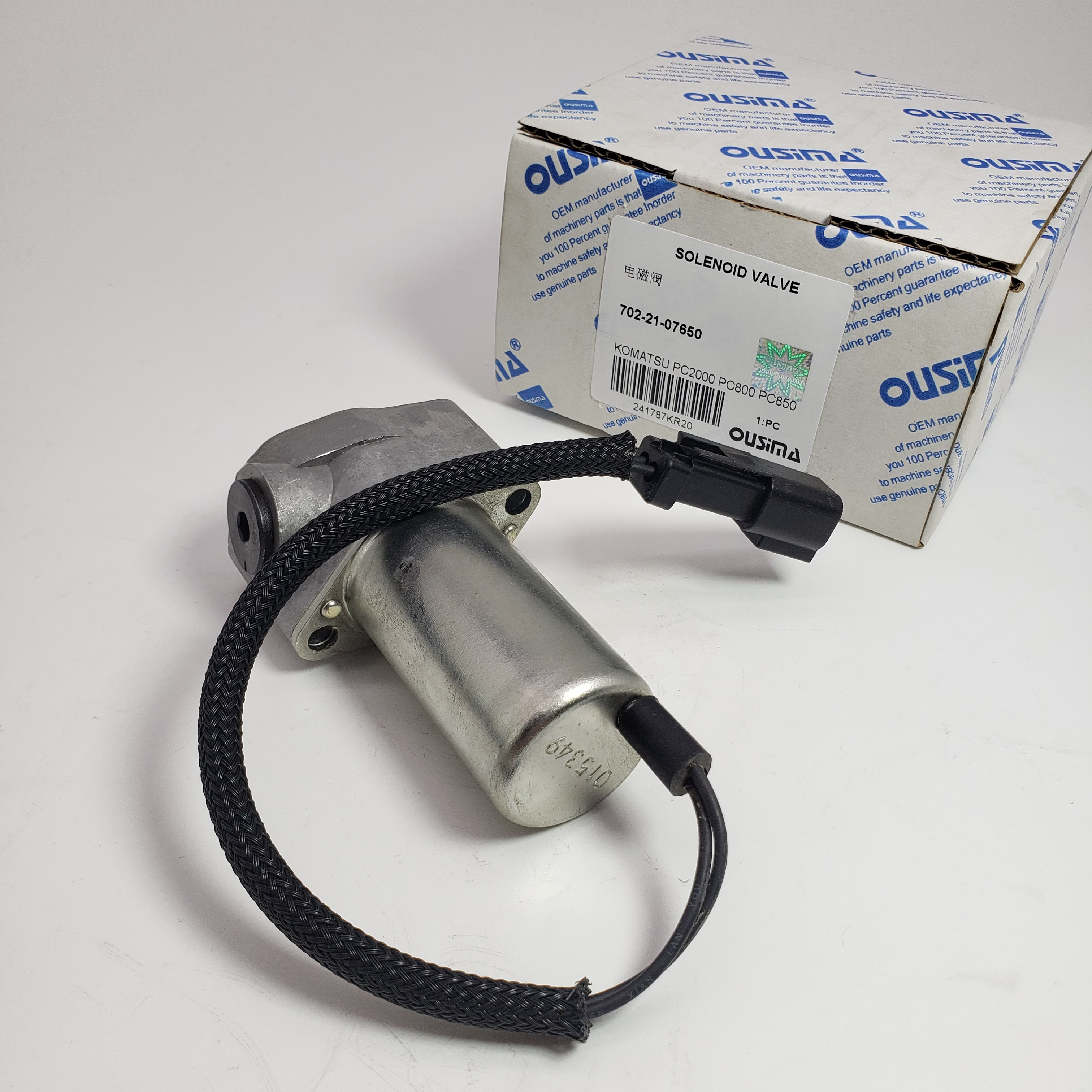 Solenoid Valve 702-21-07650 For KOMATSU PC2000 PC800 PC800SE PC850 PC850SE