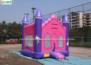 Buy cheap Outdoor Princess Inflatable Jumper Bounce House with 18 OZ PVC Tarpaulin product