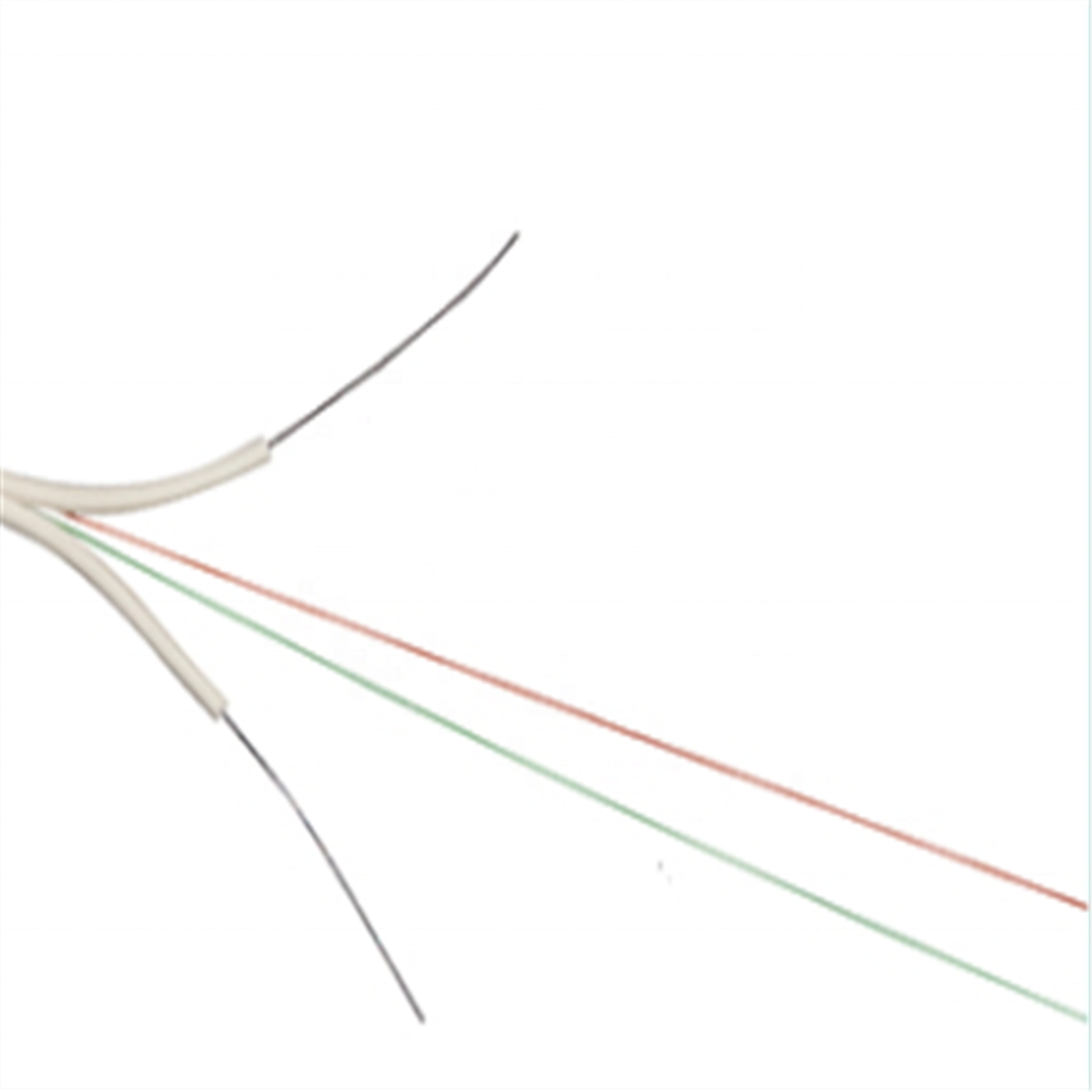 Quality assured with 3 steels messenger 2 cores 4-cores 6 cores outdoor FTTH fiber optic cable