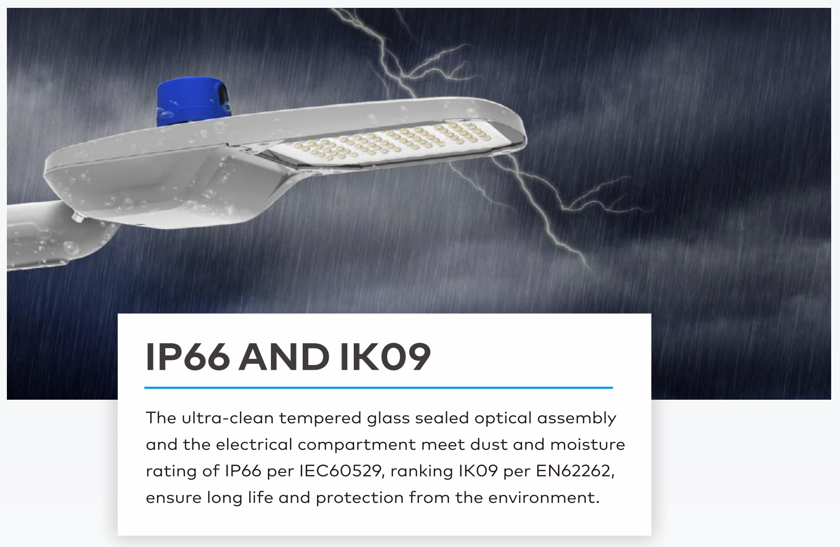 25W 30W 50W 60W 75W LED Street Light Road Light LED Area Light IP66 IK09