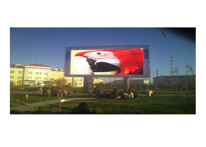 P10 Outdoor SMD LED Display Module Size 320mm*160mm 1R1G1B Pixel Configuration