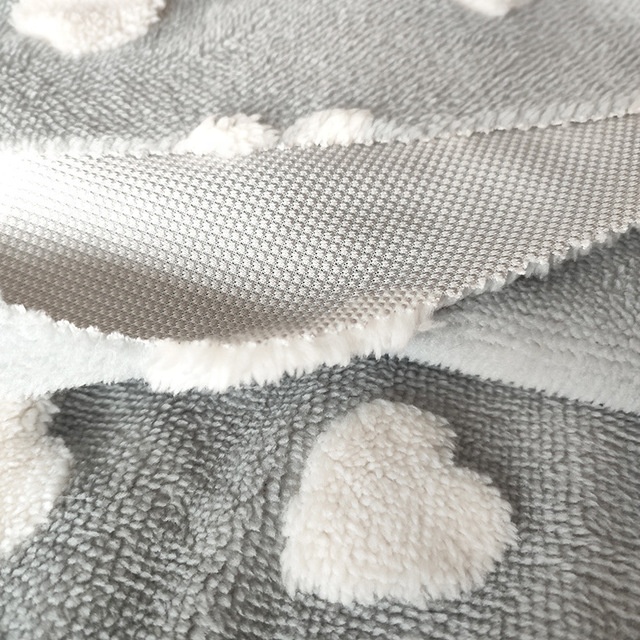 100% Polyester One Side Soft Velveteen Fabric 250gsm 150D 288F