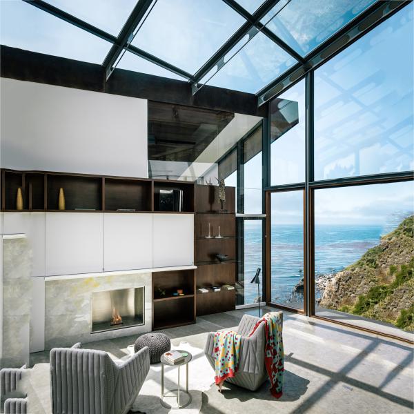 Heat Insulating Full Glass Sunroom Terrace Customized Size Ultraviolet
