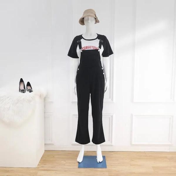 Quality Elastic Waist Fashion Casual Pants Fashionable Wide Legged Pants for sale