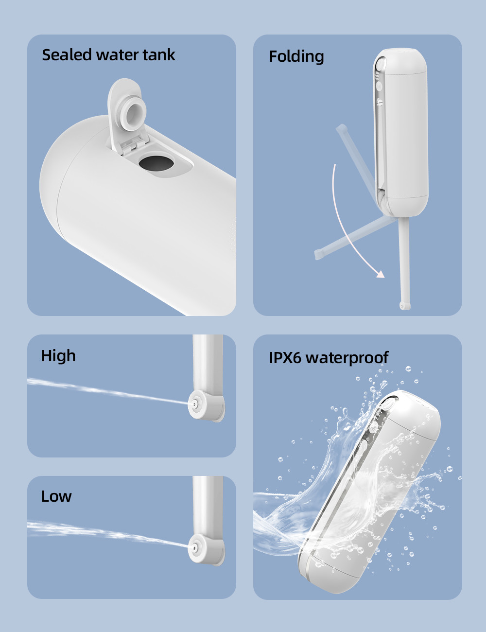 Premium Electric Portable Bidet ABS PP Material For Enhanced Hygiene
