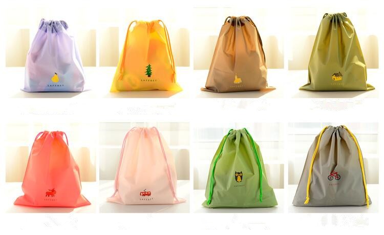 Reusable Sports 210D Polyester Drawstring Bag Backpack Promotional