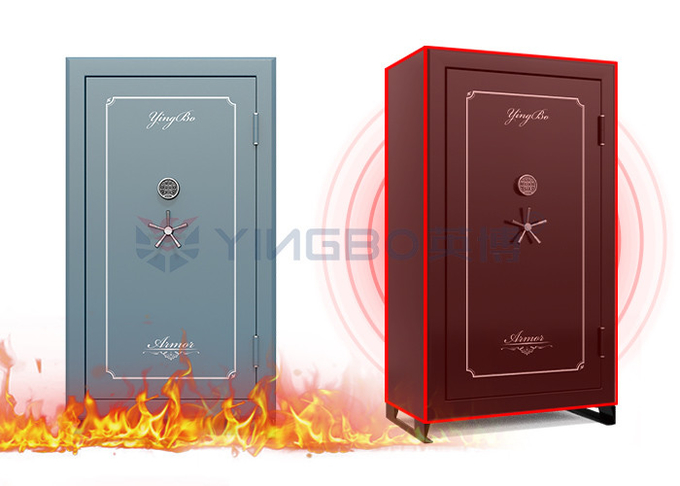Solid Steel Heavy Fireproof Gun Safe Box Steel For Gun Storage