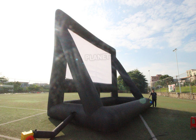 0.4mm PVC Inflatable Movie Screen Billboard For Advertising
