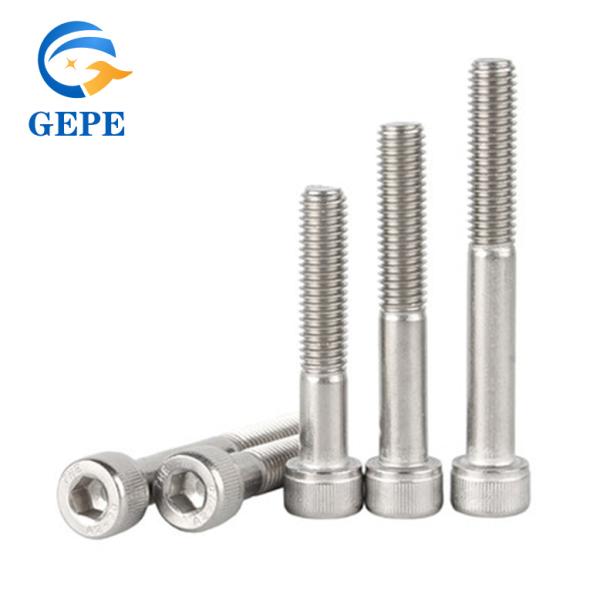 DIN912 Nuts And Bolts Black Hexagon Socket Screw Alloy Hexagon Socket Head Cap Screw Hex Bolt