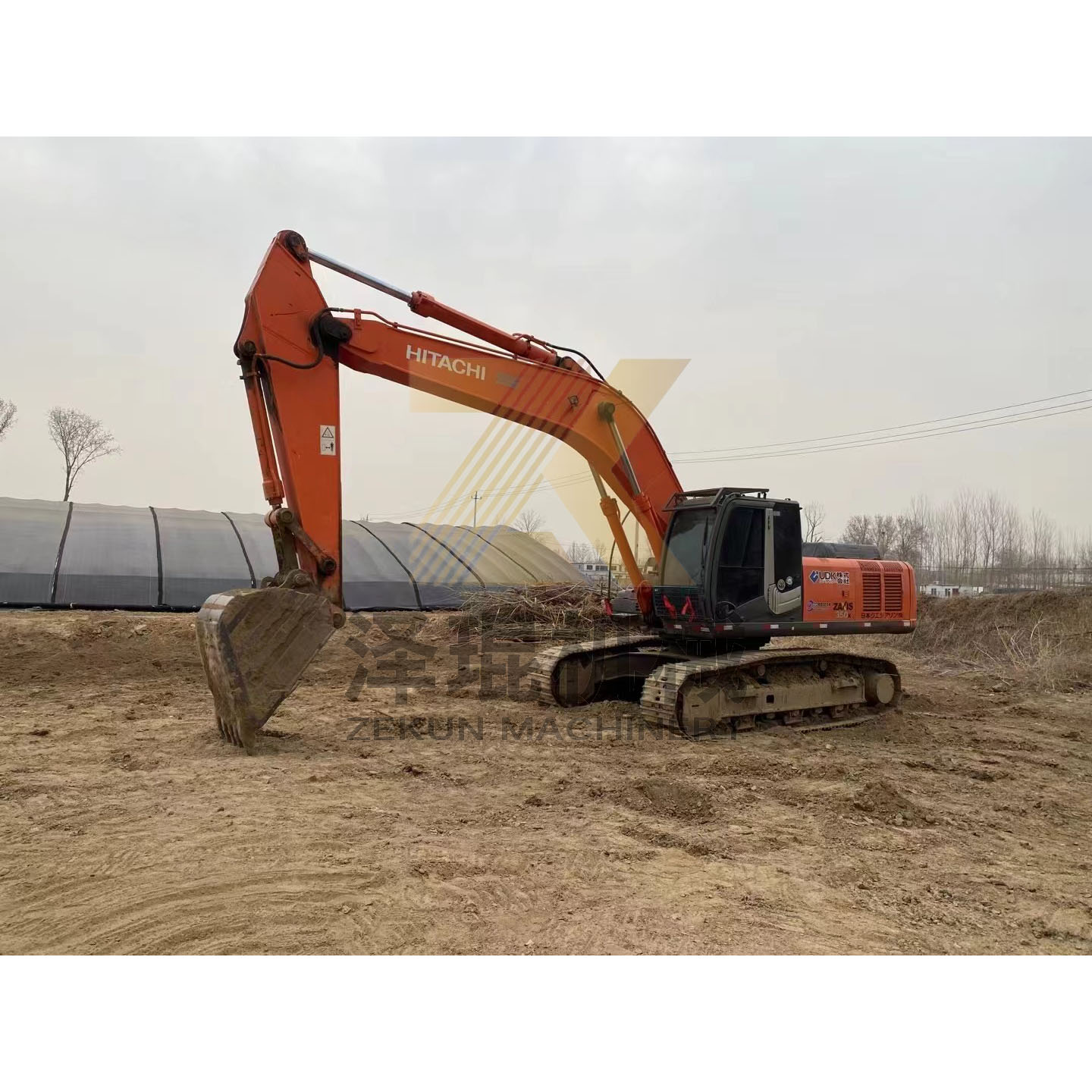 Japan Hitachi ZX350 Used Excavator 35 Ton Weight 6001-8000 Hours