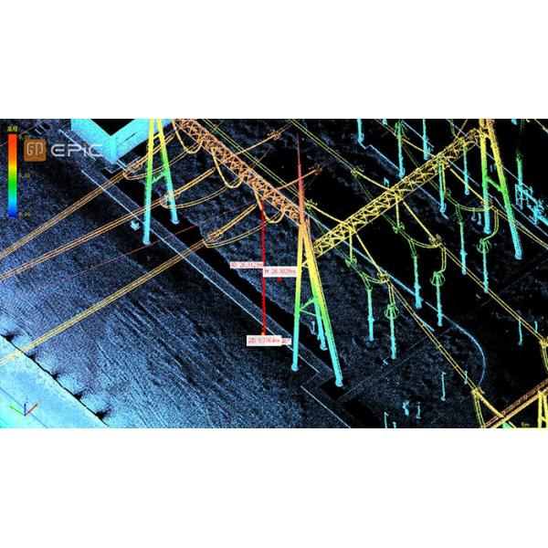 100m Measurement Terrestrial 3D Laser Scanner LiDAR EasyScan T05