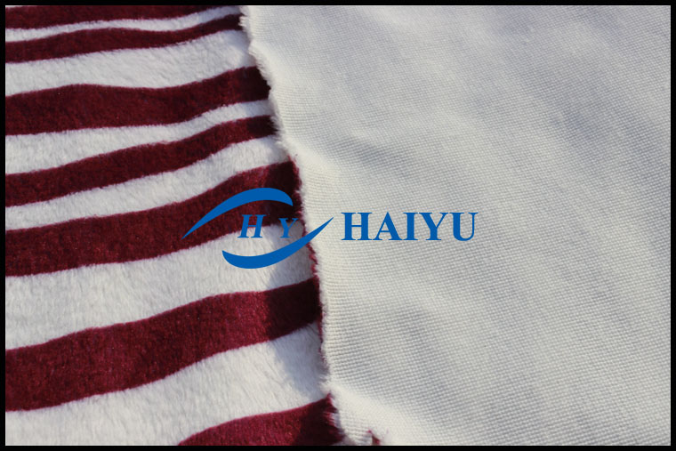 100% polyester printed velboa fabric/ printing / pigment print fabric