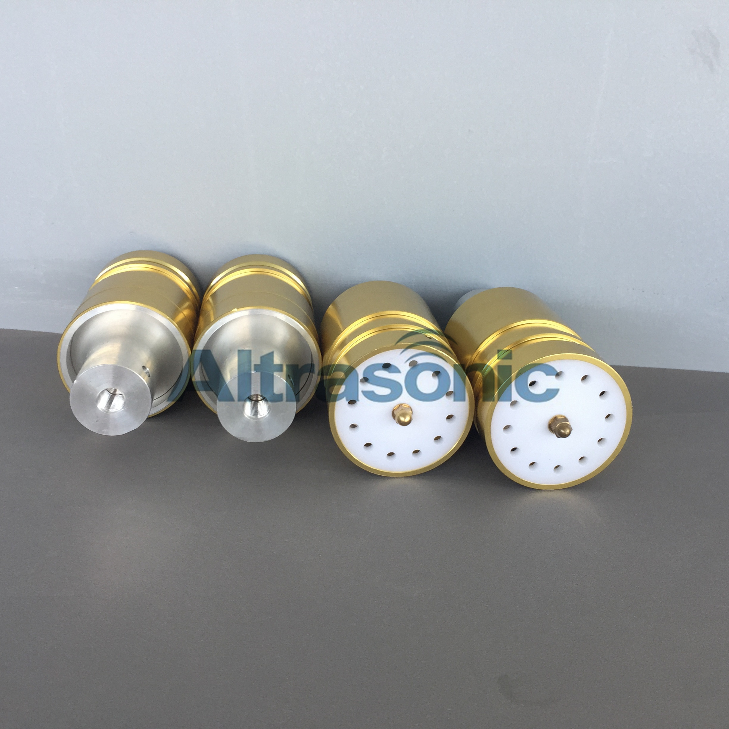 Replacement 20Khz Branson803 Ultrasonic Converter / Ultrasonic Transducers With Golden Shell