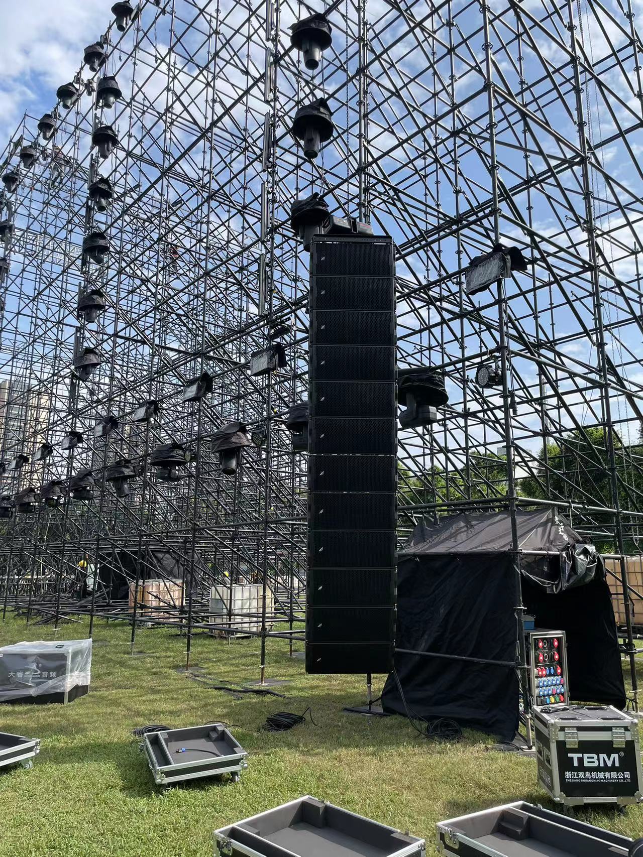 ARE AUDIO line array speaker stage speaker audio sound system dual 12 inch outdoor line array speaker