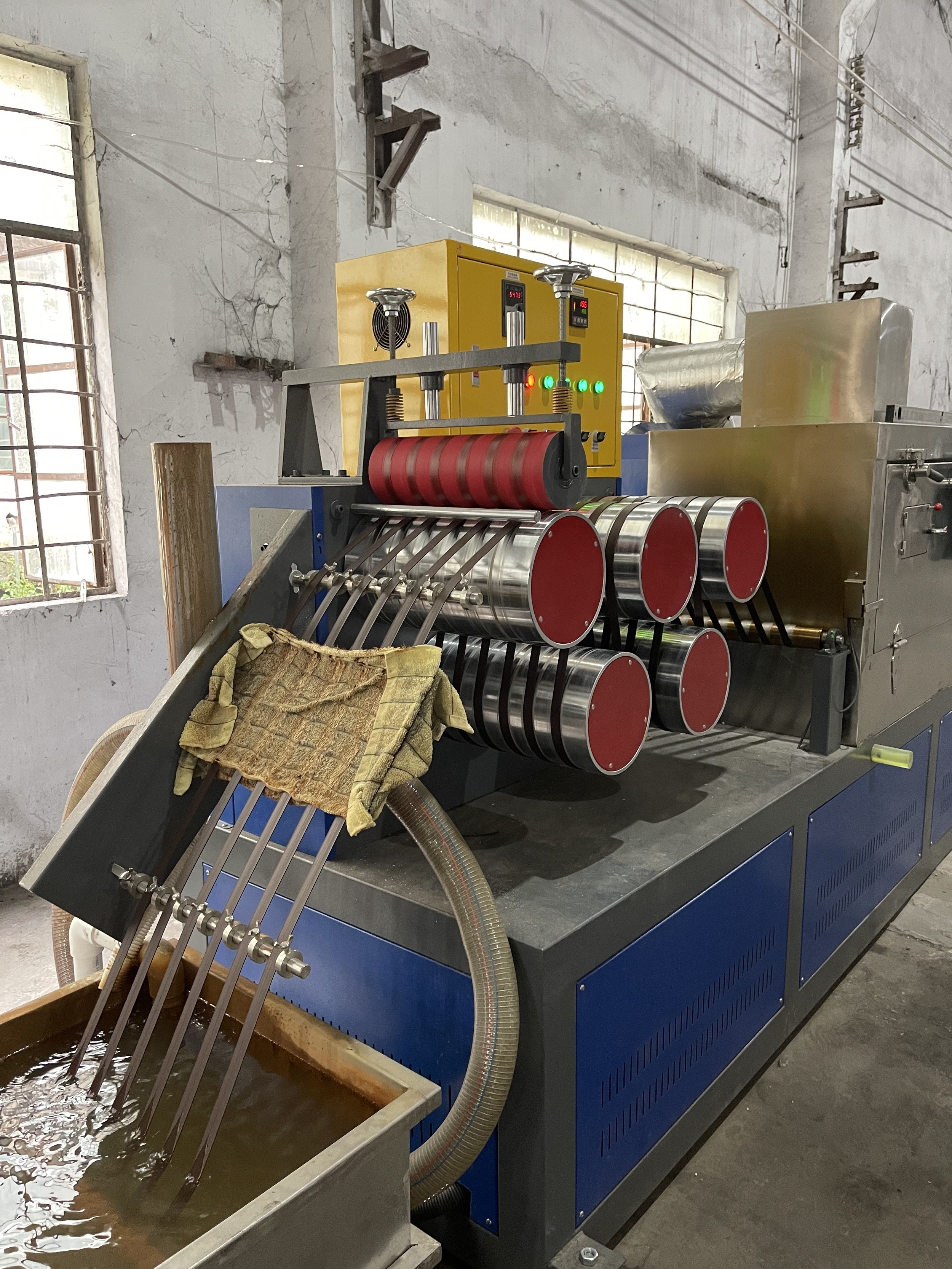 PLC Control Easy Operation High Capacity PP Flexible Strapping Equipment/Flexible Strapping Production Line