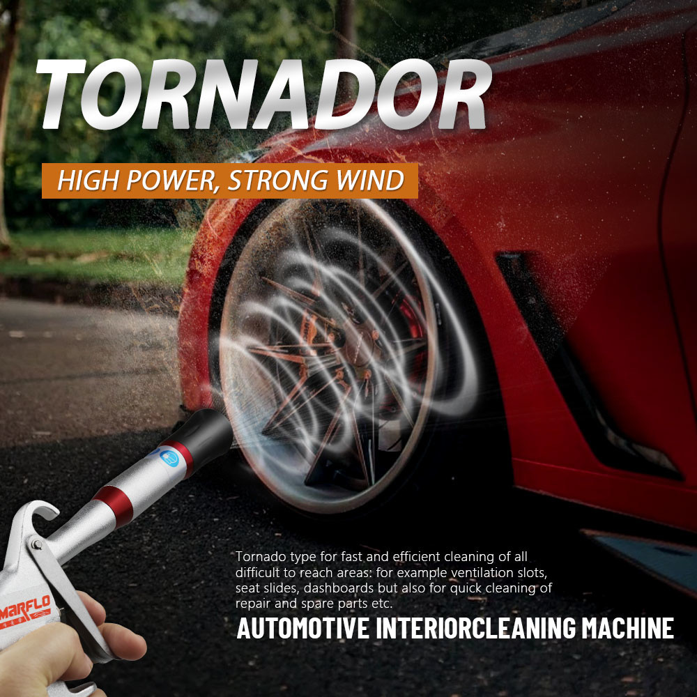 Air Press Flexible Car Foam Pressure Washer Soap Gun For Car Bearing Tornado