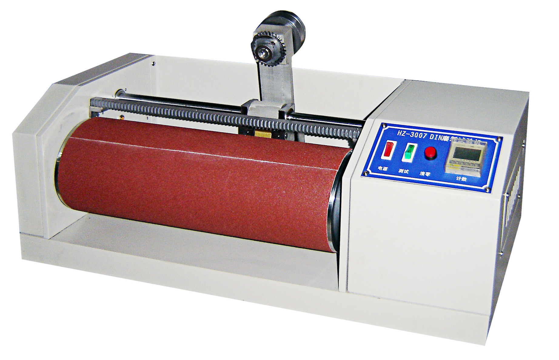 DIN Abrasive Leather Testing Equipment 50HZ Abrasion Resistant