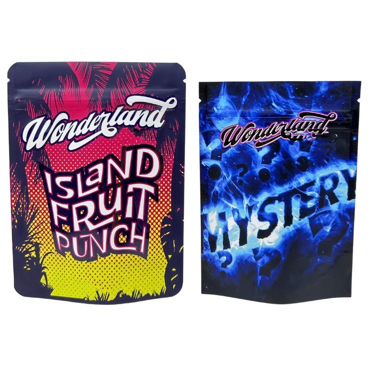 Minfly Digital Printing Custom Aluminum Foil Resealable Stand Up Smell Proof Zipper Mylar Packaging Pouch Bags For Food