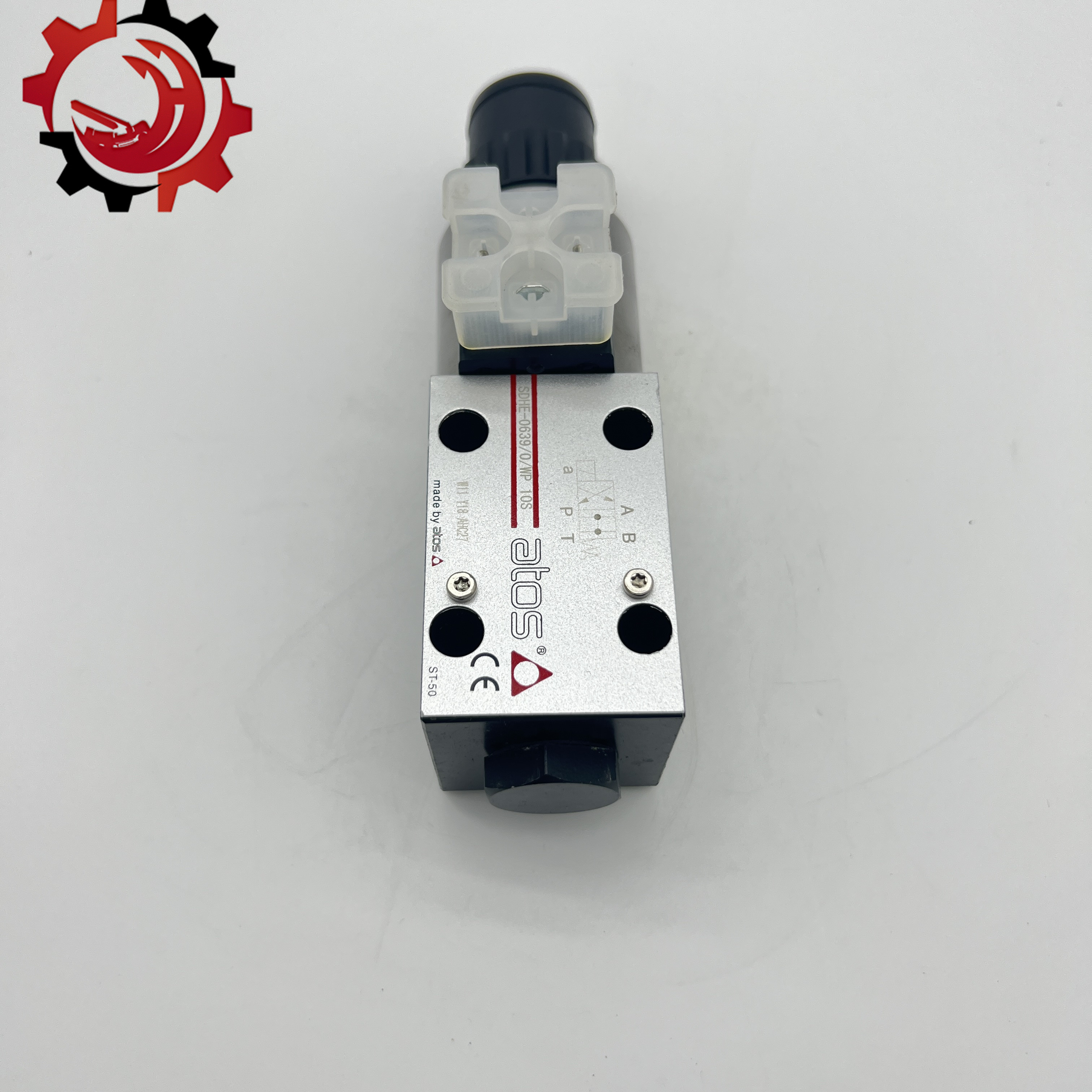 SDHE-0639-O-WP-10S Atos Original Solenoid valve Silver and black color for Concrete Pump Trucks