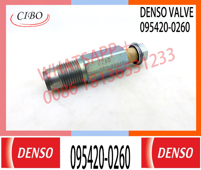Neutral Genuine High Pressure Common Rail Limiter Valve 0954200260 095420-0260
