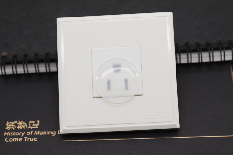 USA Clear Child Safety Outlet Covers , Baby Safety Socket Covers