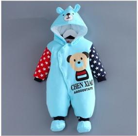 Quality Higt quality Baby climb clothes Romper 100% cotton  Baby warm clothing in winter for sale