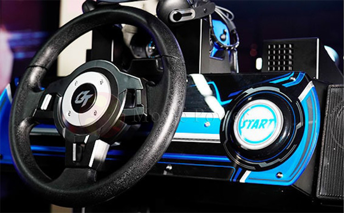 Indoor Playground Racing Driving Simulator Virtual Reality Game 9D Vr Gaming Equipment