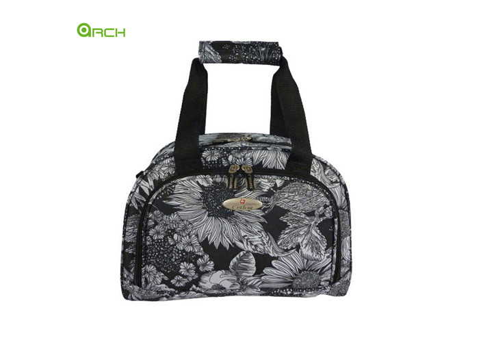 600D Cosmetic Vanity Duffle Travel Luggage Bag with Shoulder Strap