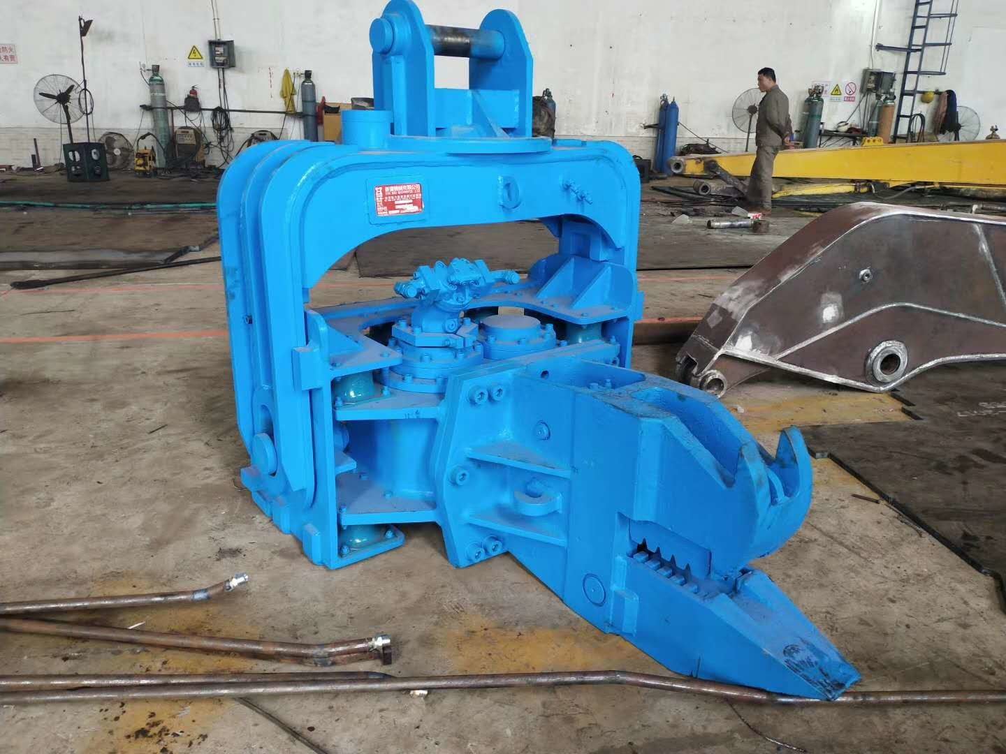Crawler Excavator Mounted Hydraulic Hammer Vibratory Hammer Sheet Pile Driver